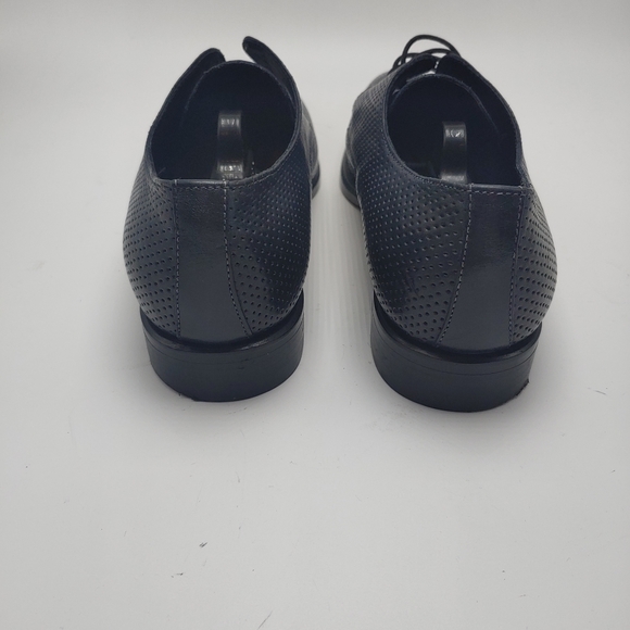 Dino Draghi Italian Leather Oxfords Sz 11 - Picture 4 of 8
